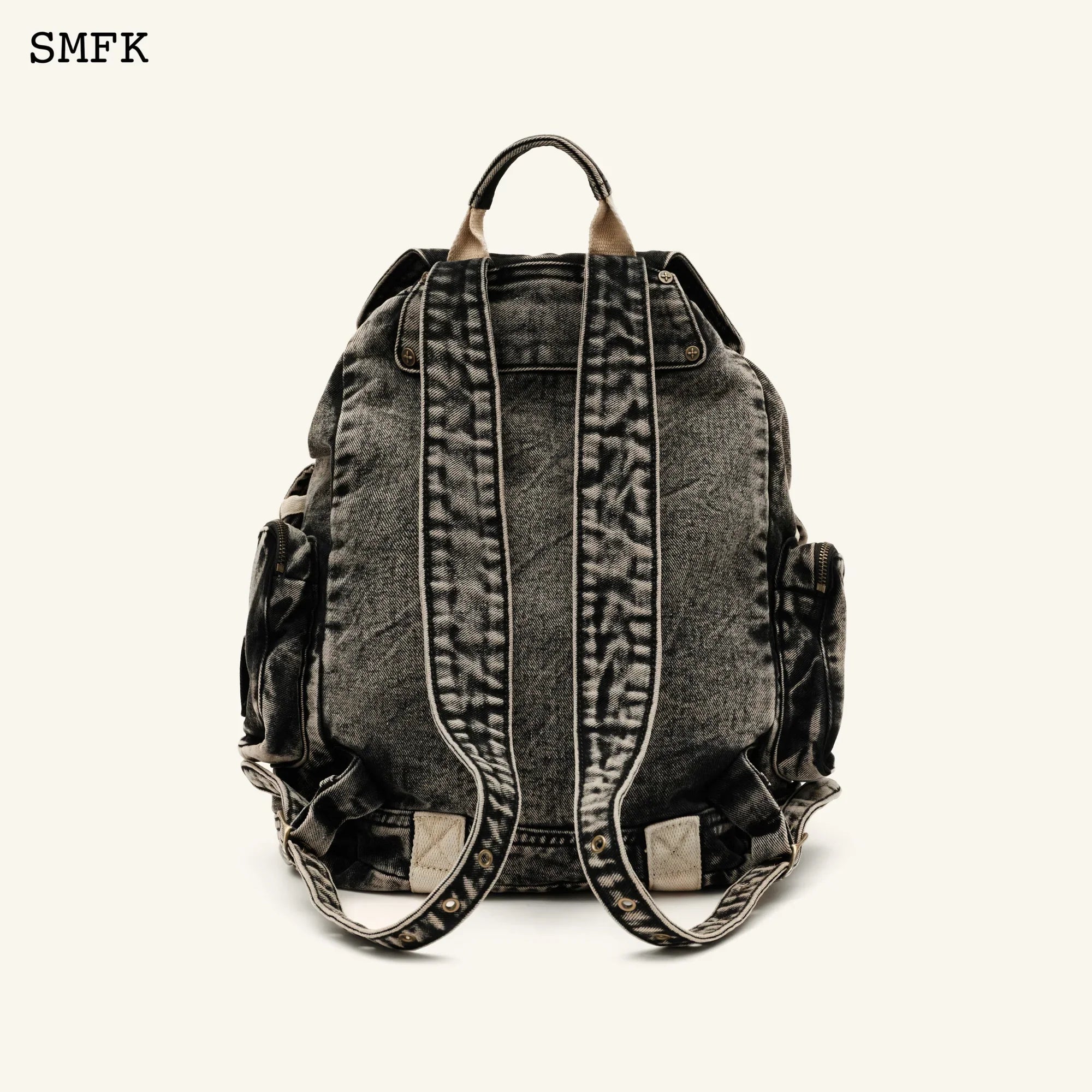 SMFK COMPASS TARPAN SUNSET DENIM BACKPACK (LARGE)