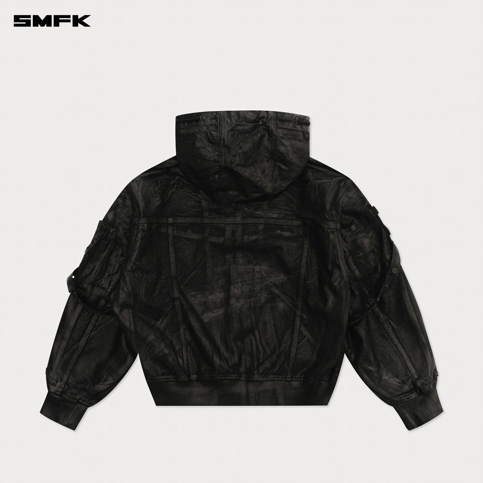 COMPASS TARPAN WAXED DENIM HOODIE