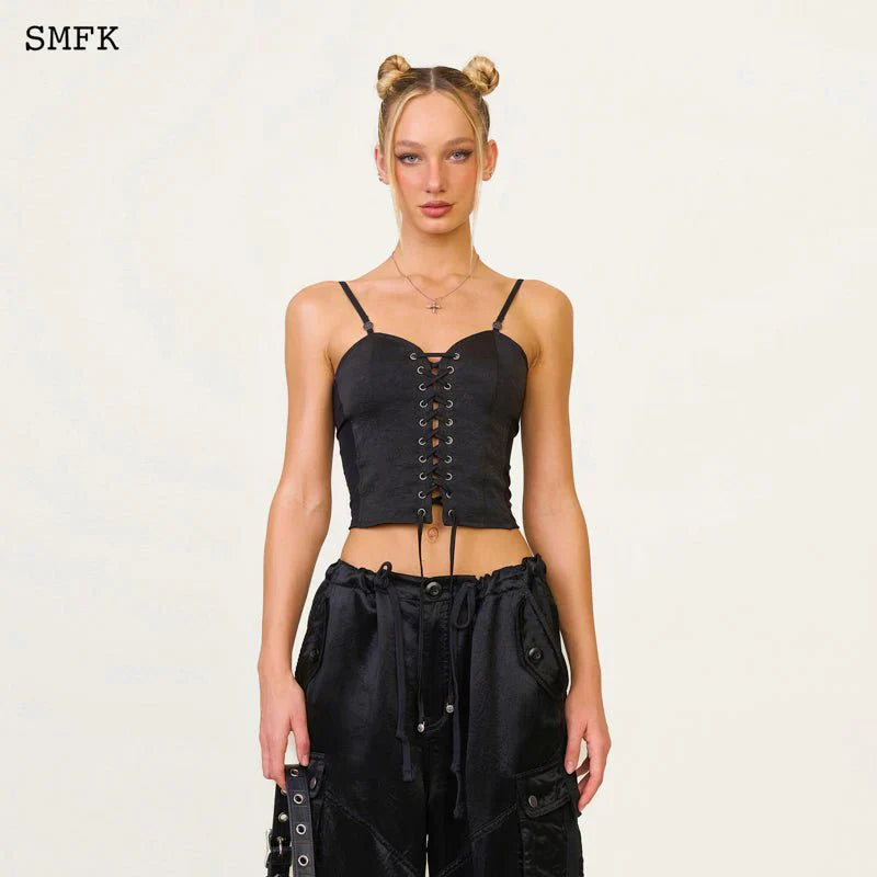 COMPASS TRADITIONAL SATIN CORSET TOP