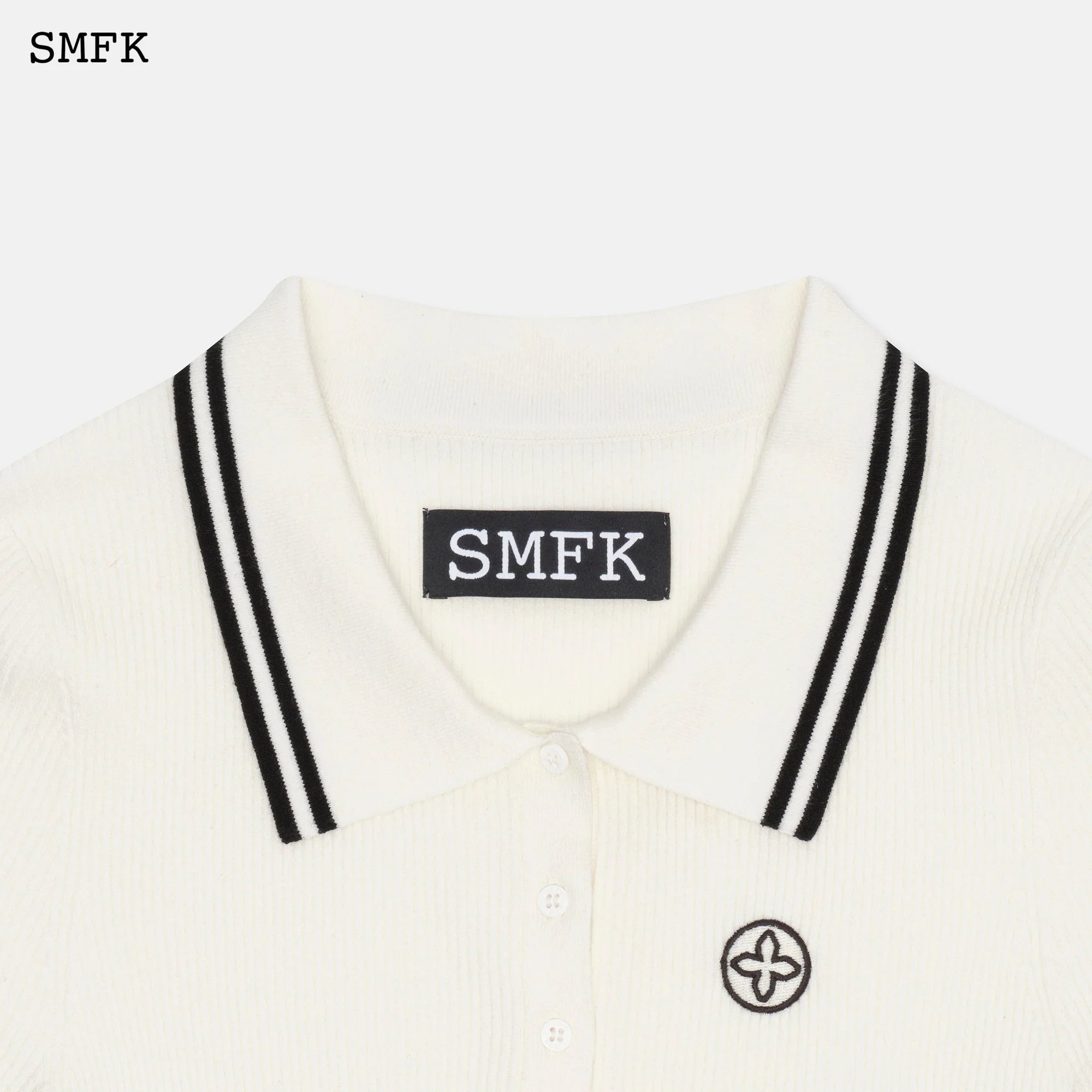Compass White Polo