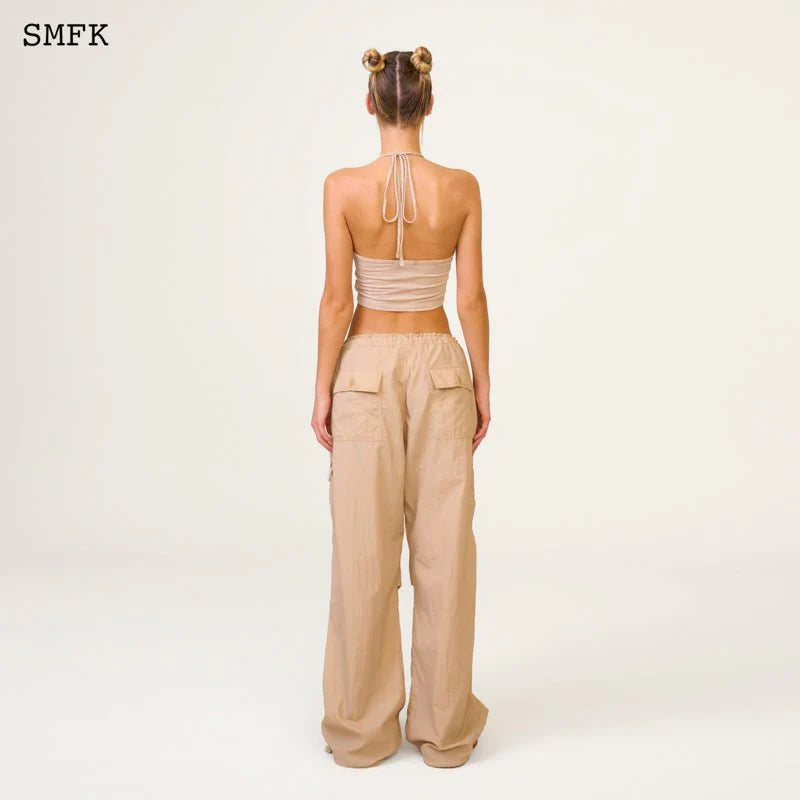 SMFK COMPASS WILD VIPER CARGO PANTS NUDE
