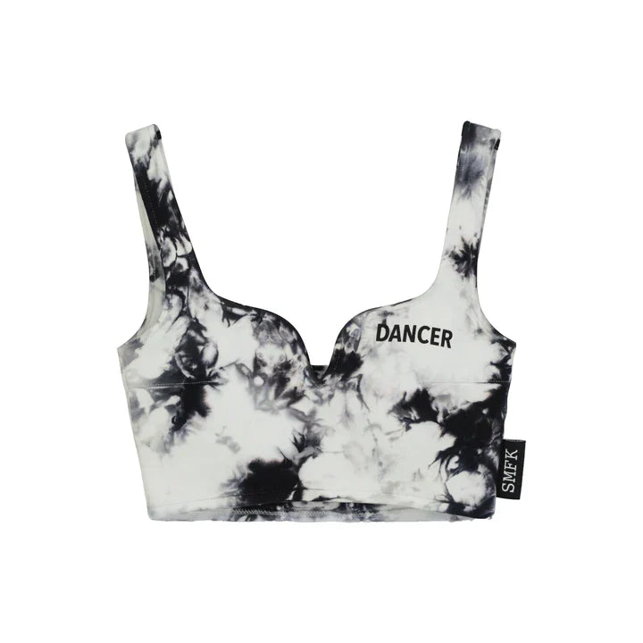 DANCER TIE-DYE BLACK DARKNESS DANCE GROUP BALLET BACK UFT06BS
