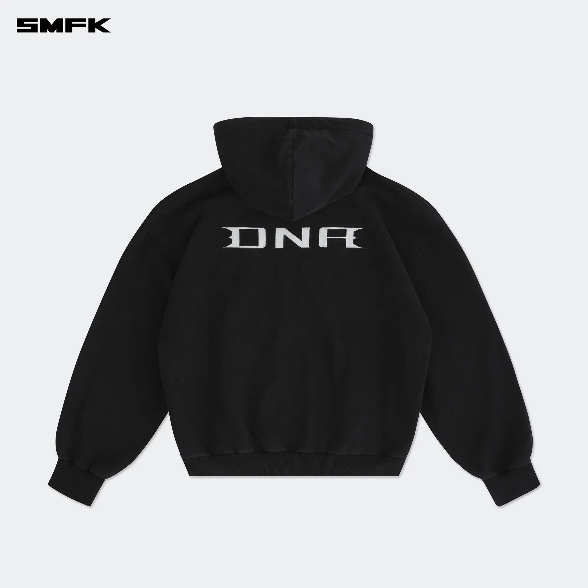 FUTURE GENES LOOSE HOODIE JACKET BLACK