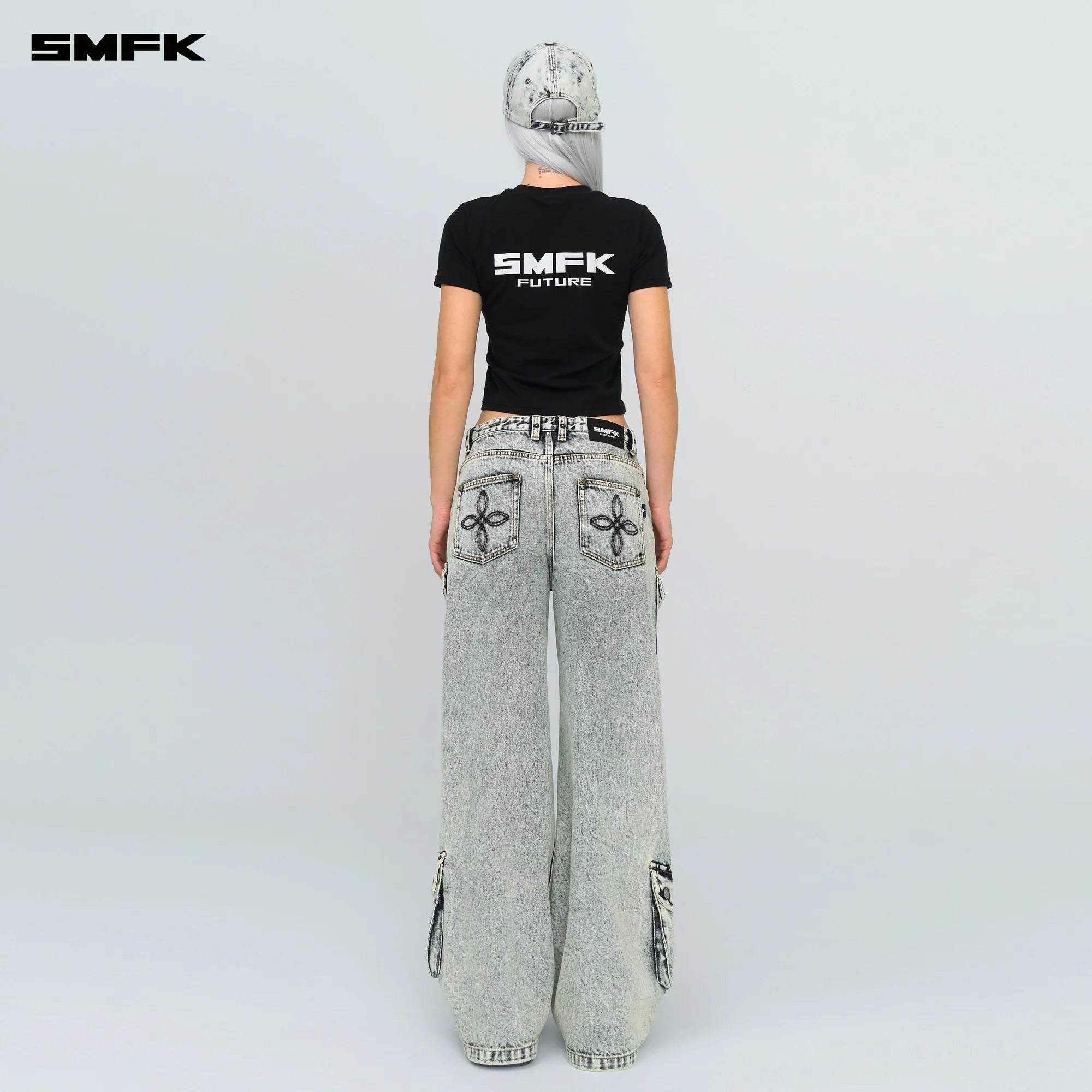 FUTURE MIRAGE INTERSTELLAR SNOWFLAKE JEANS