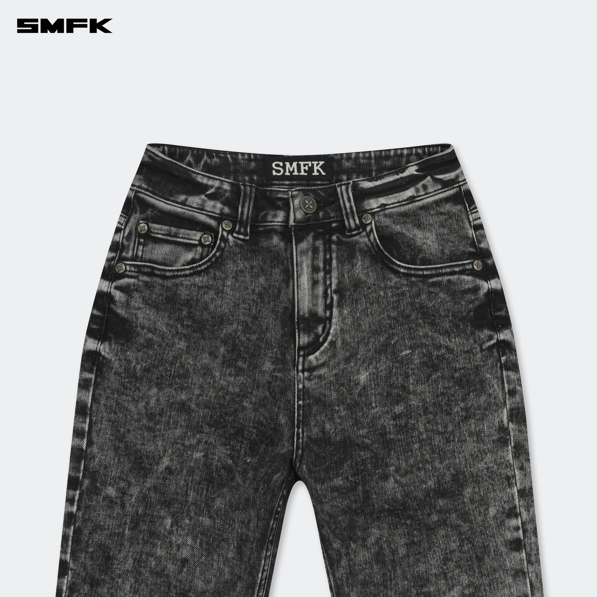 FUTURE MIRAGE SNOWFLAKE FLARED JEANS