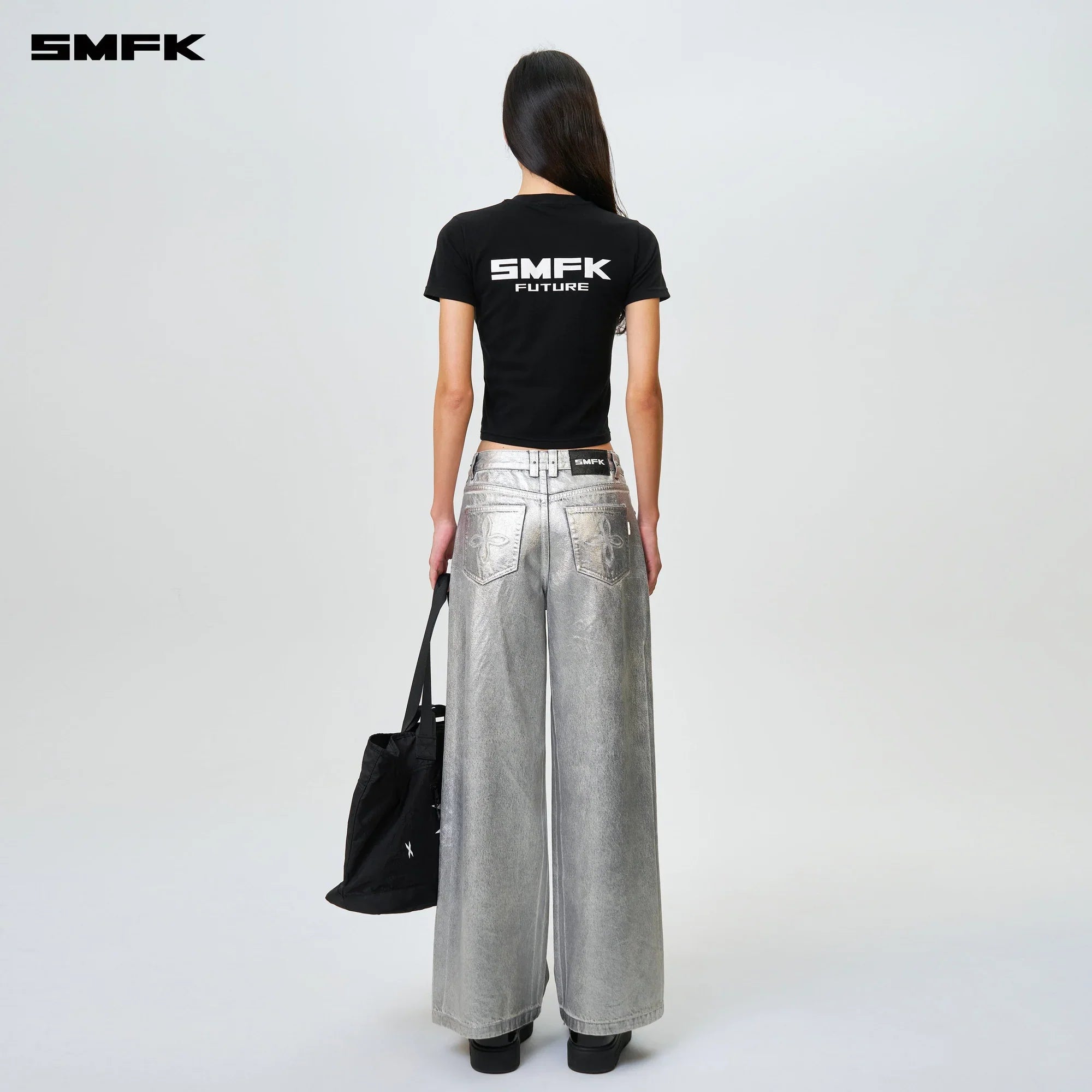 FUTURE MODE STANDARD FIT TEE BLACK