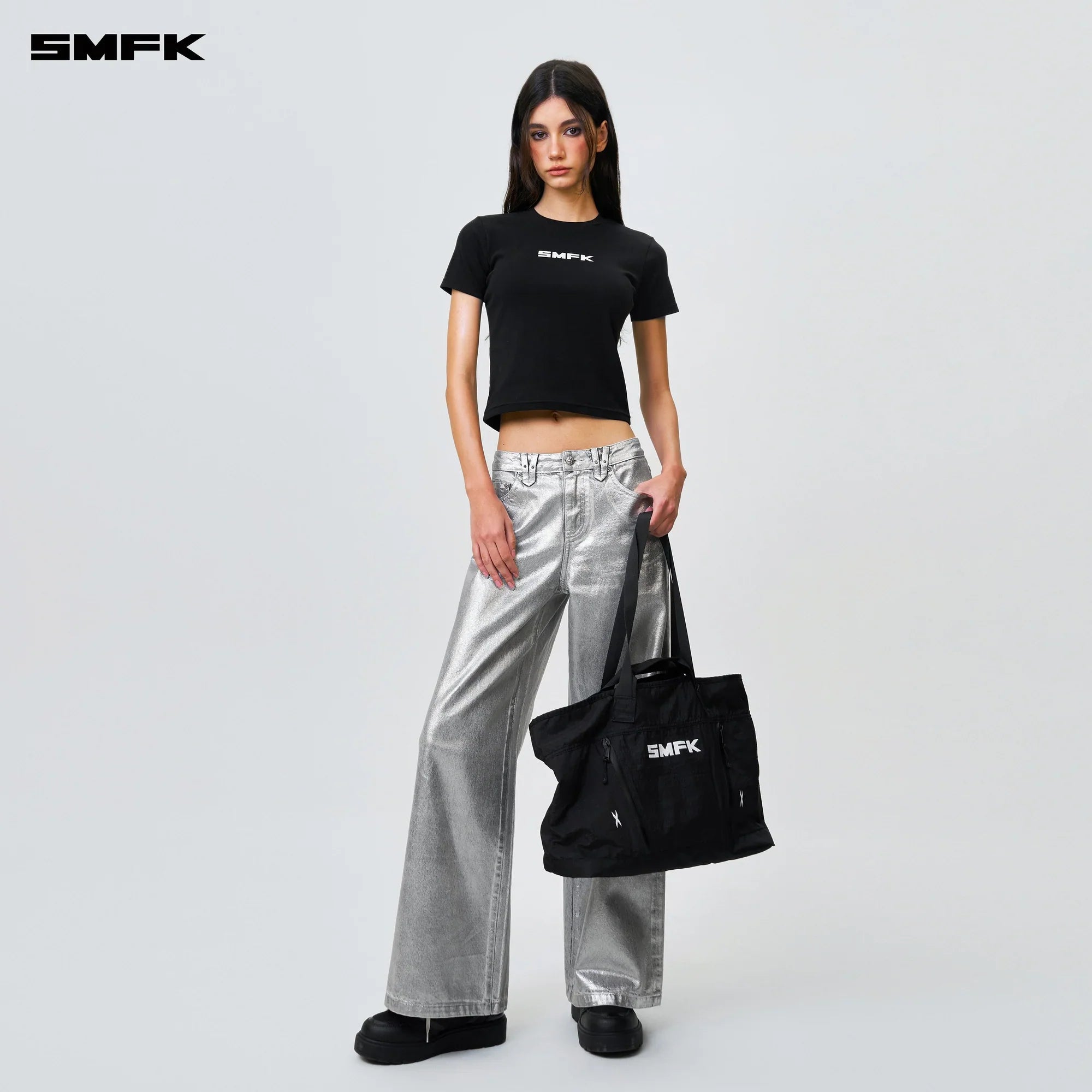 FUTURE MODE STANDARD FIT TEE BLACK