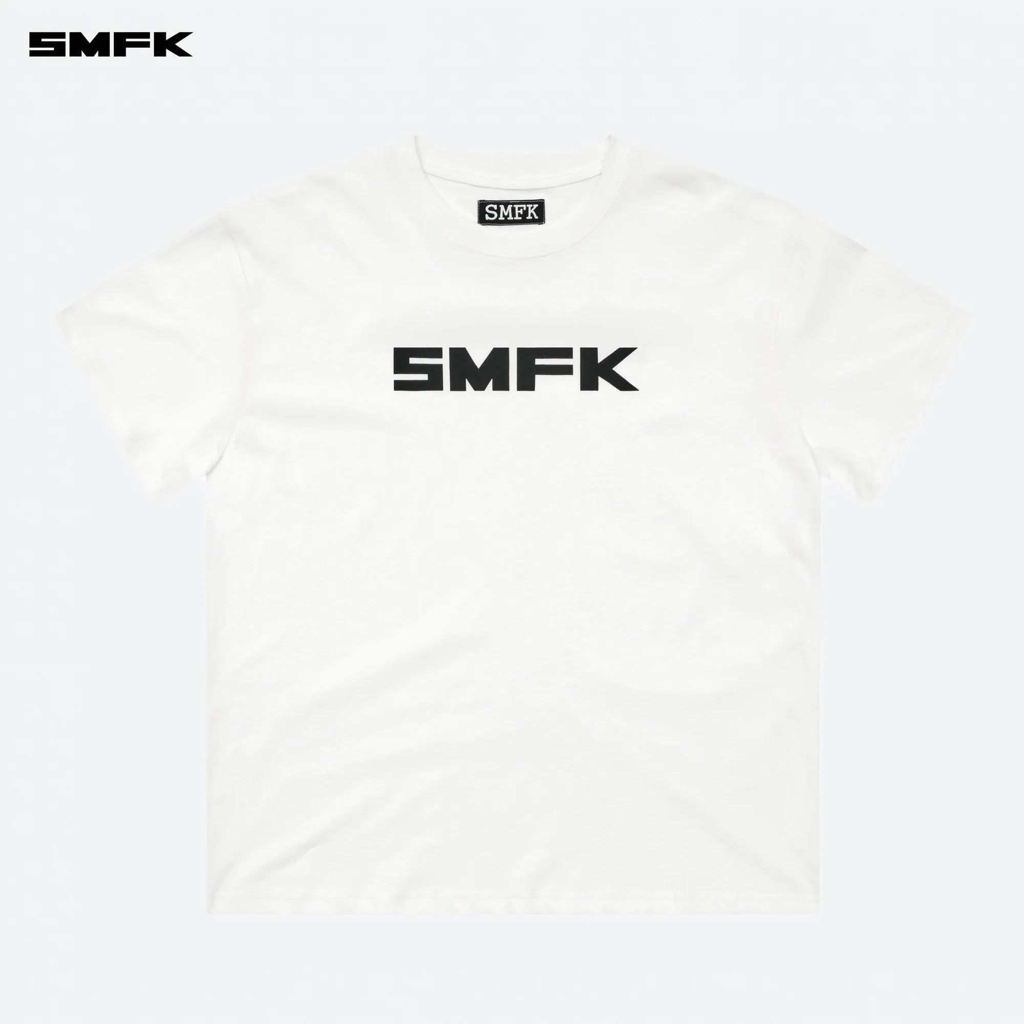 FUTURE SMFK LOGO STANDARD LOOSE TEE WHITE