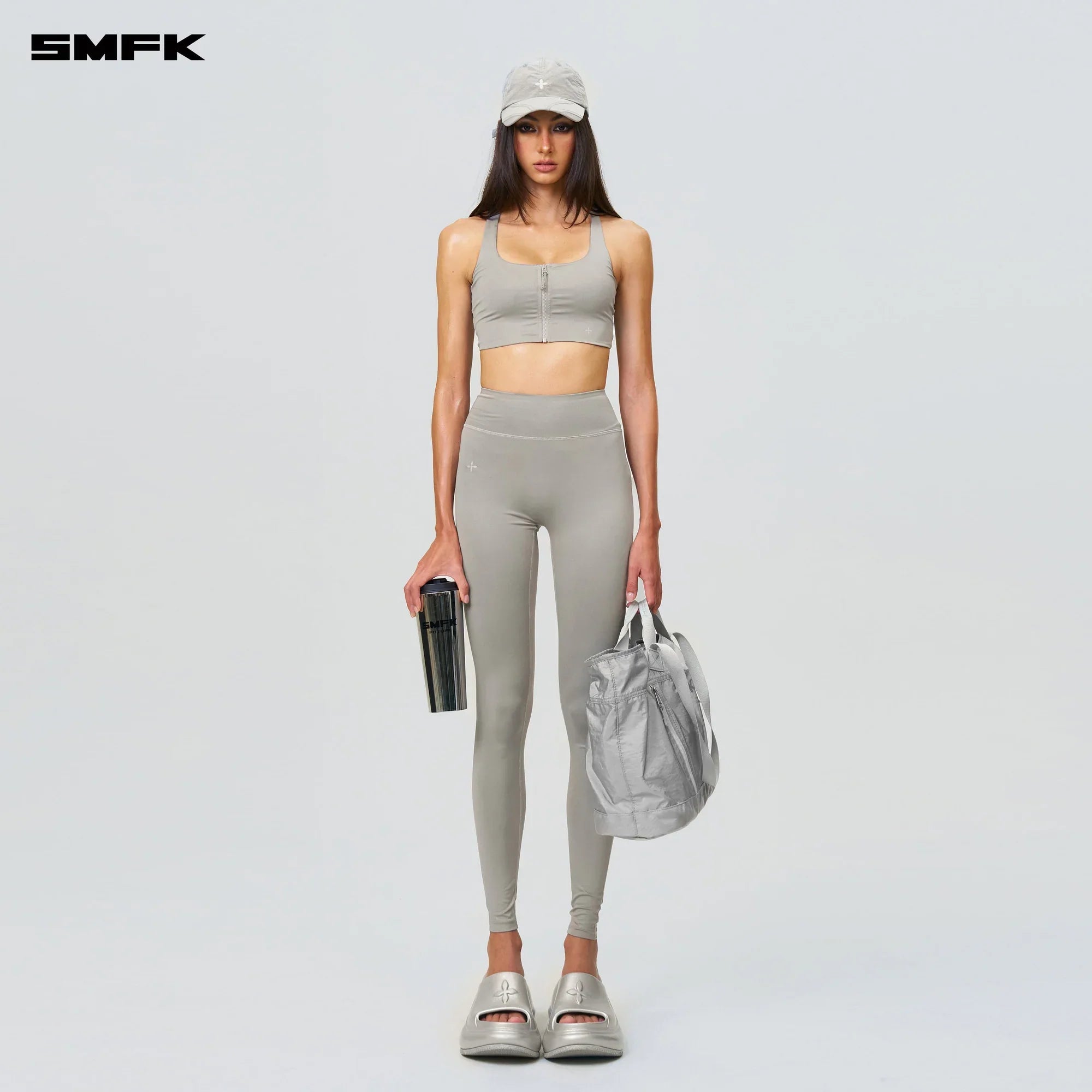 SMFK FUTURE WAVE BODY SHAPING LONG PANTS STARRY SILVER