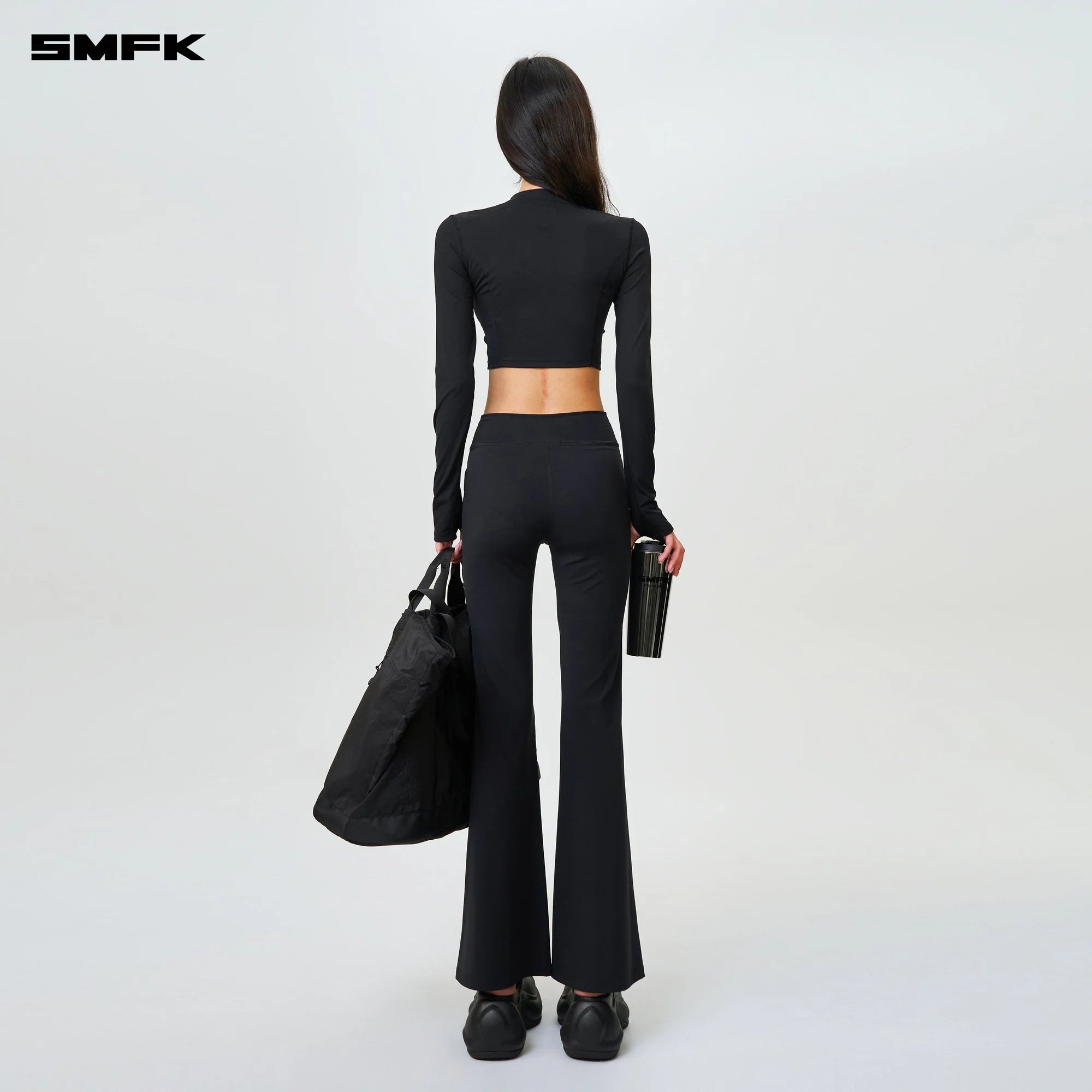 FUTURE WAVE BODY SHAPING SHORT JACKET BLACK