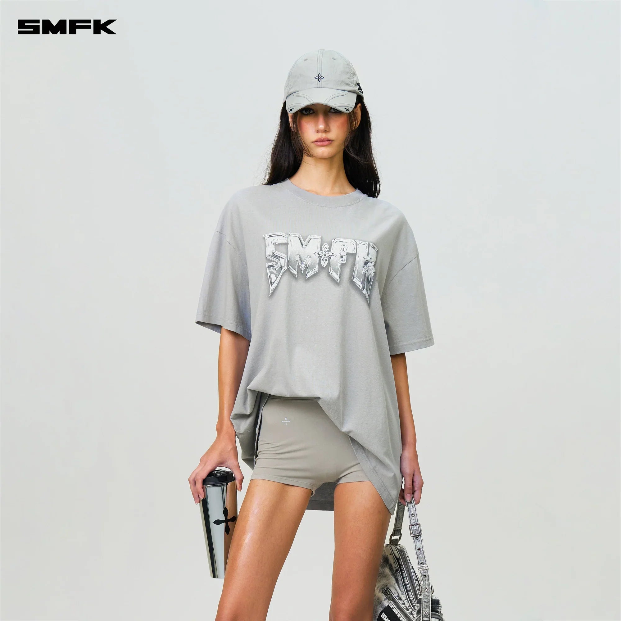 SMFK FUTURE X EXTREME CROSS ULTRA-LIGHT BASEBALL CAP GRAY
