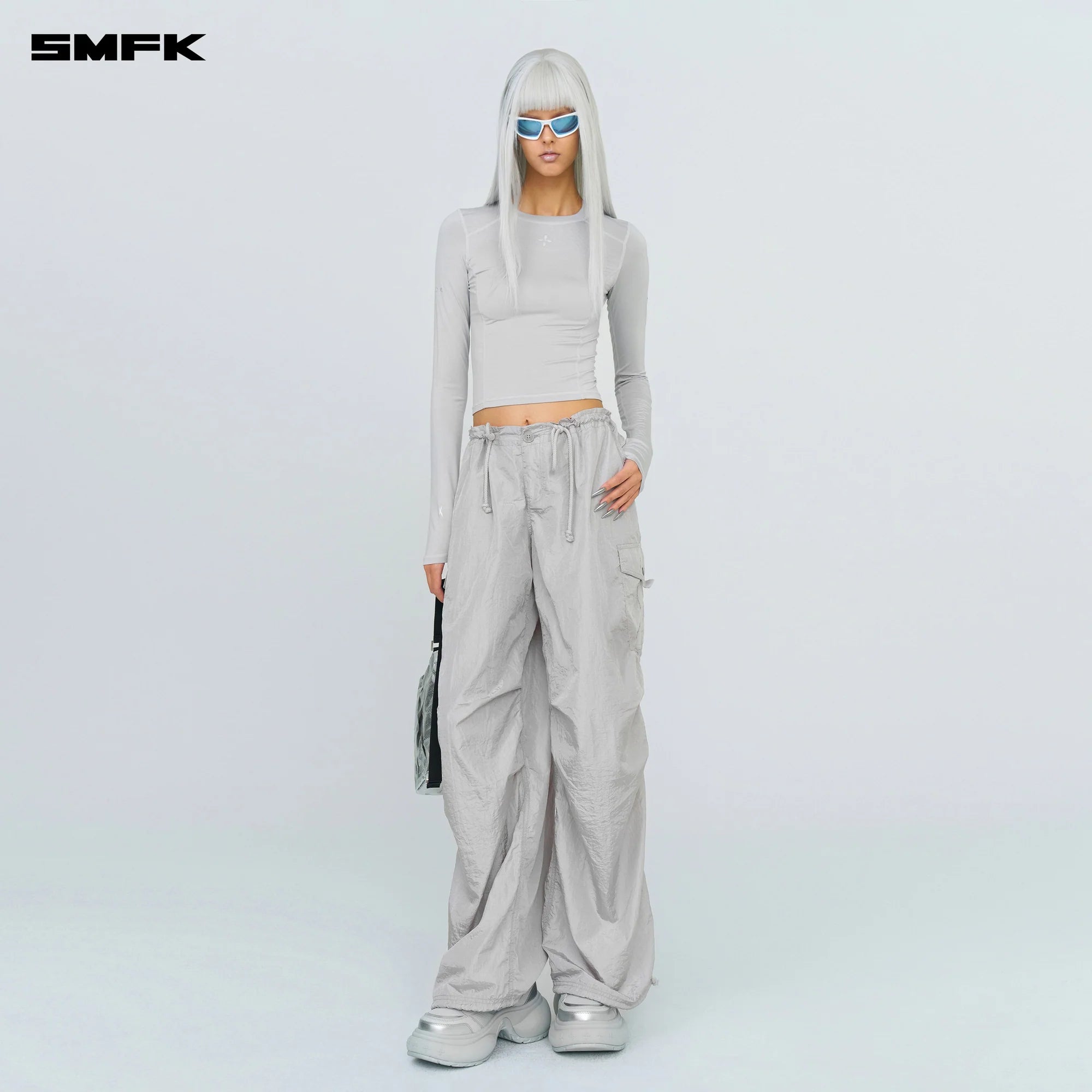 FUTURE X EXTREME SPORTS SKIN TOP IN GRAY