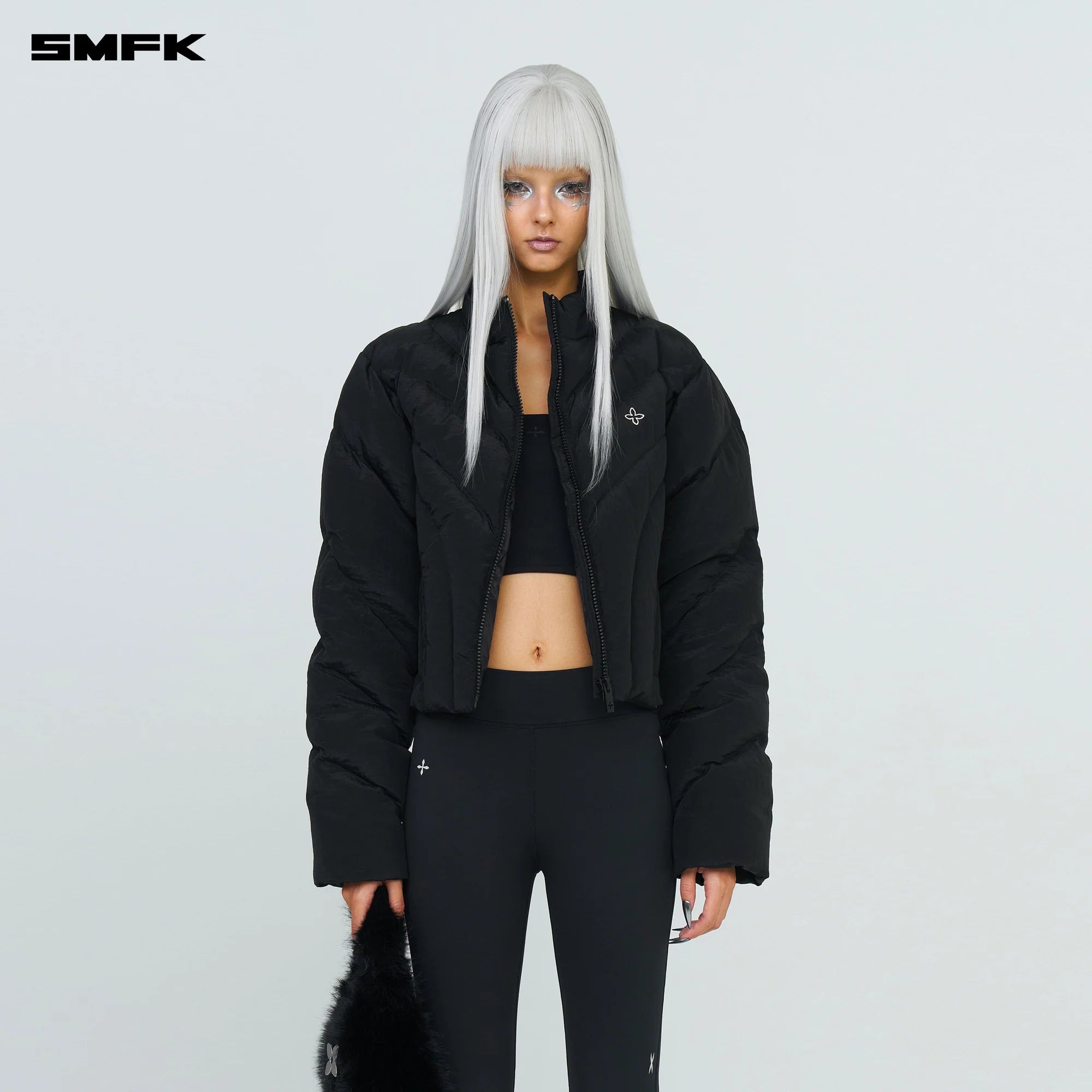 FUTURE X-HEAT SHAPING FLARED PANTS BLACK