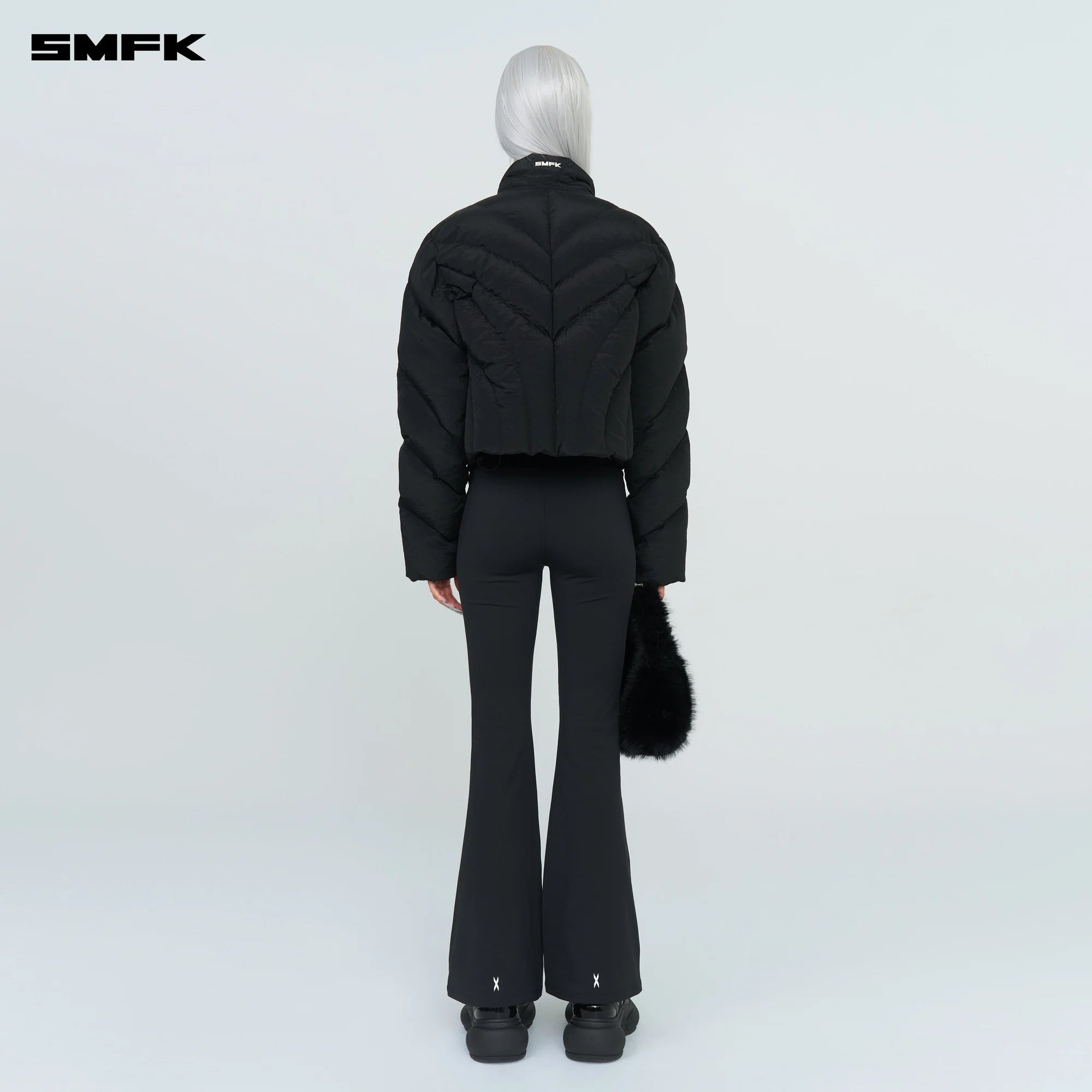 FUTURE X-HEAT SHAPING FLARED PANTS BLACK