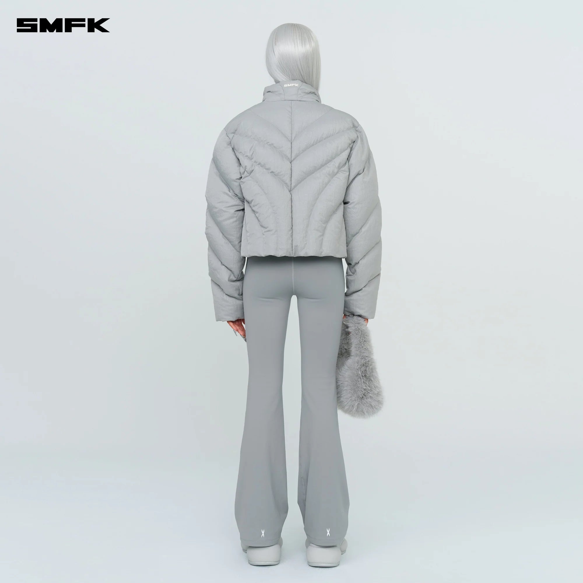 FUTURE X-HEAT SHAPING FLARED PANTS GRAY