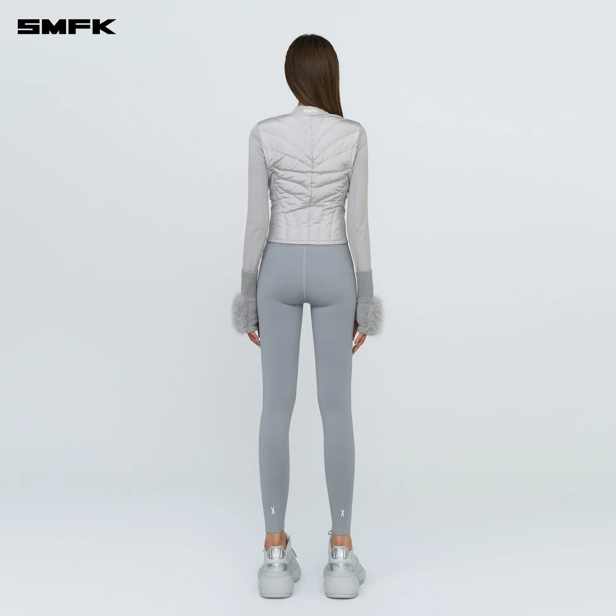 FUTURE X-HEAT SHAPING STRAIGHT PANTS GRAY