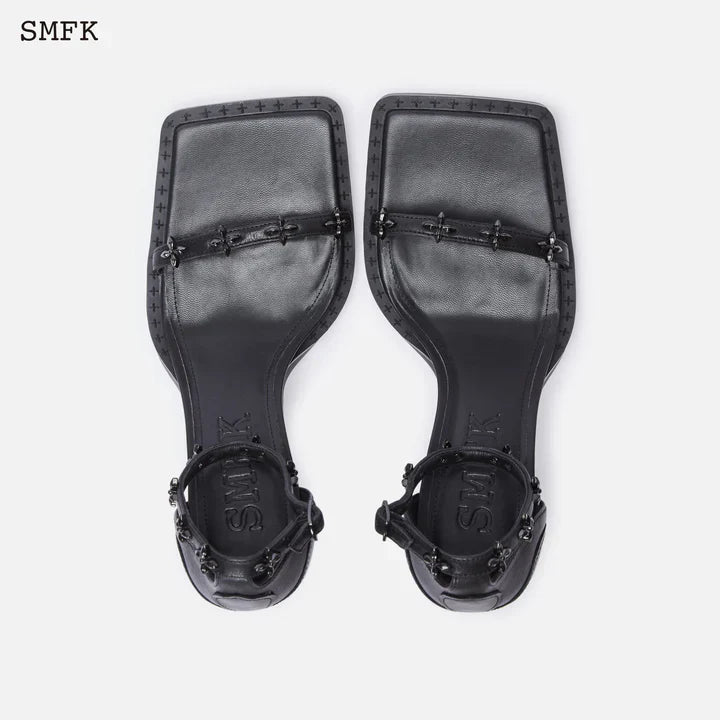 GARDEN BLACK GARDEN CLASSICAL HIGH HEELS MIDNIGHT BLACK