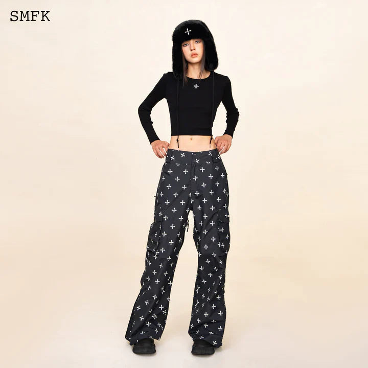 GARDEN SNOW PANTS IN BLACK WSP01BG