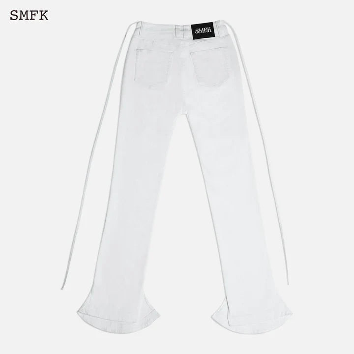 MERMAID SKINNY JEANS SKY WHITE UJ002W