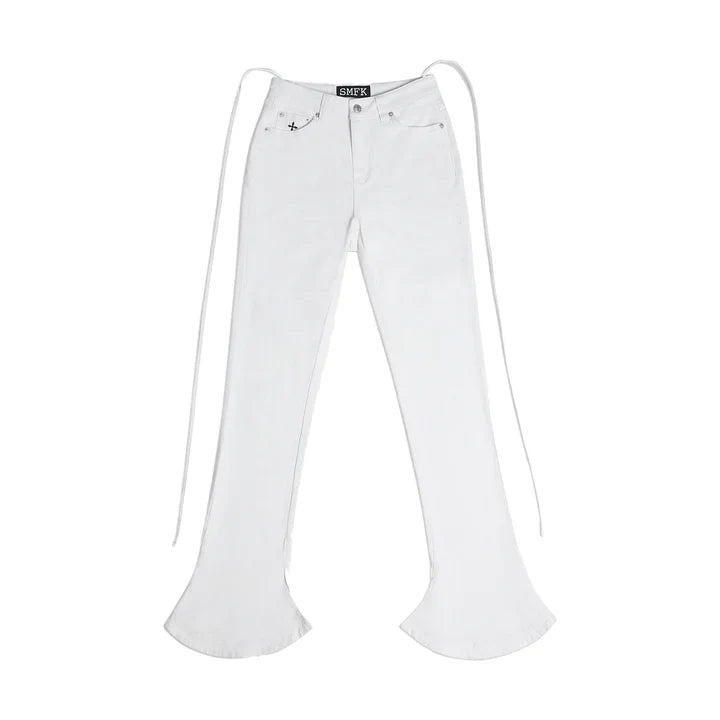 MERMAID SKINNY JEANS SKY WHITE UJ002W