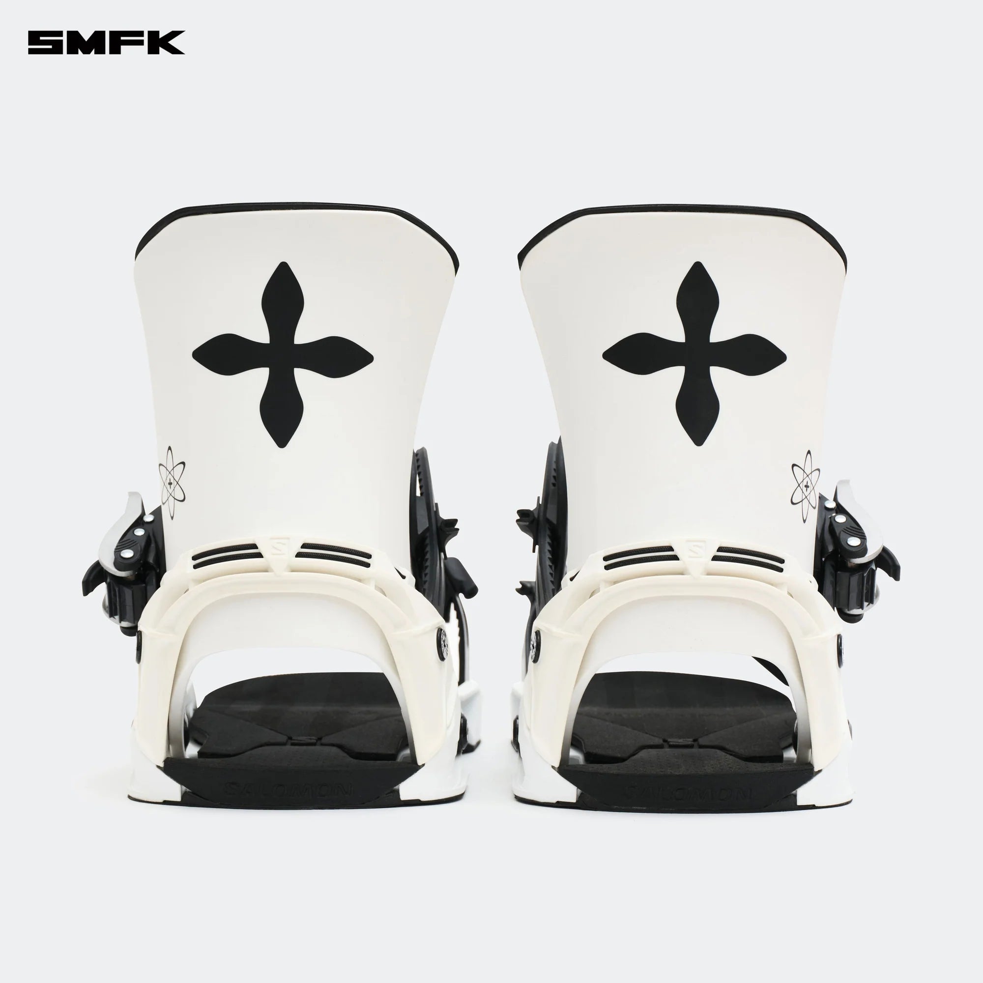 2000CAD  L47852000 SMFK X SALOMON Snowboard Binding White COMPASS（GIFT）