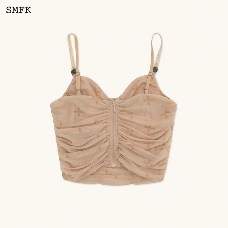 Temple Garden Corset Sling Top Nude