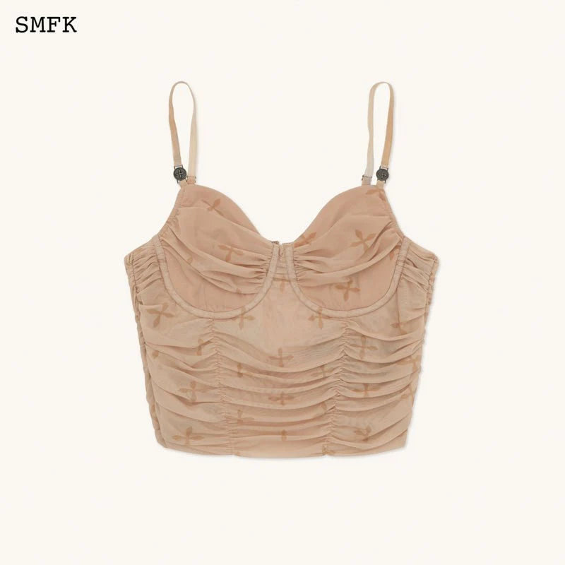 Temple Garden Corset Sling Top Nude