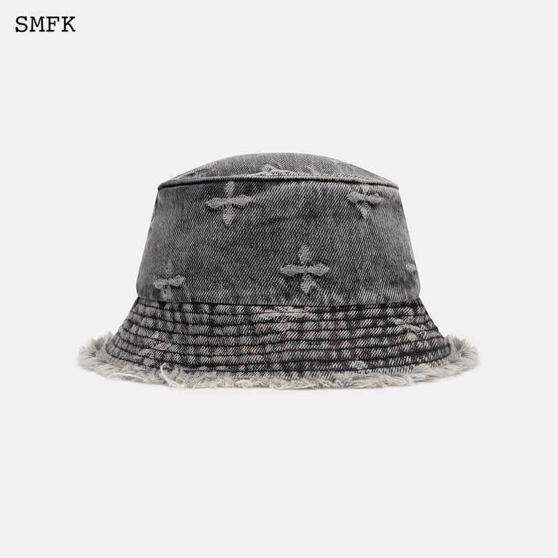 SMFK WILDERNESS GARDEN COWBOY FISHERMAN'S HAT GRAY