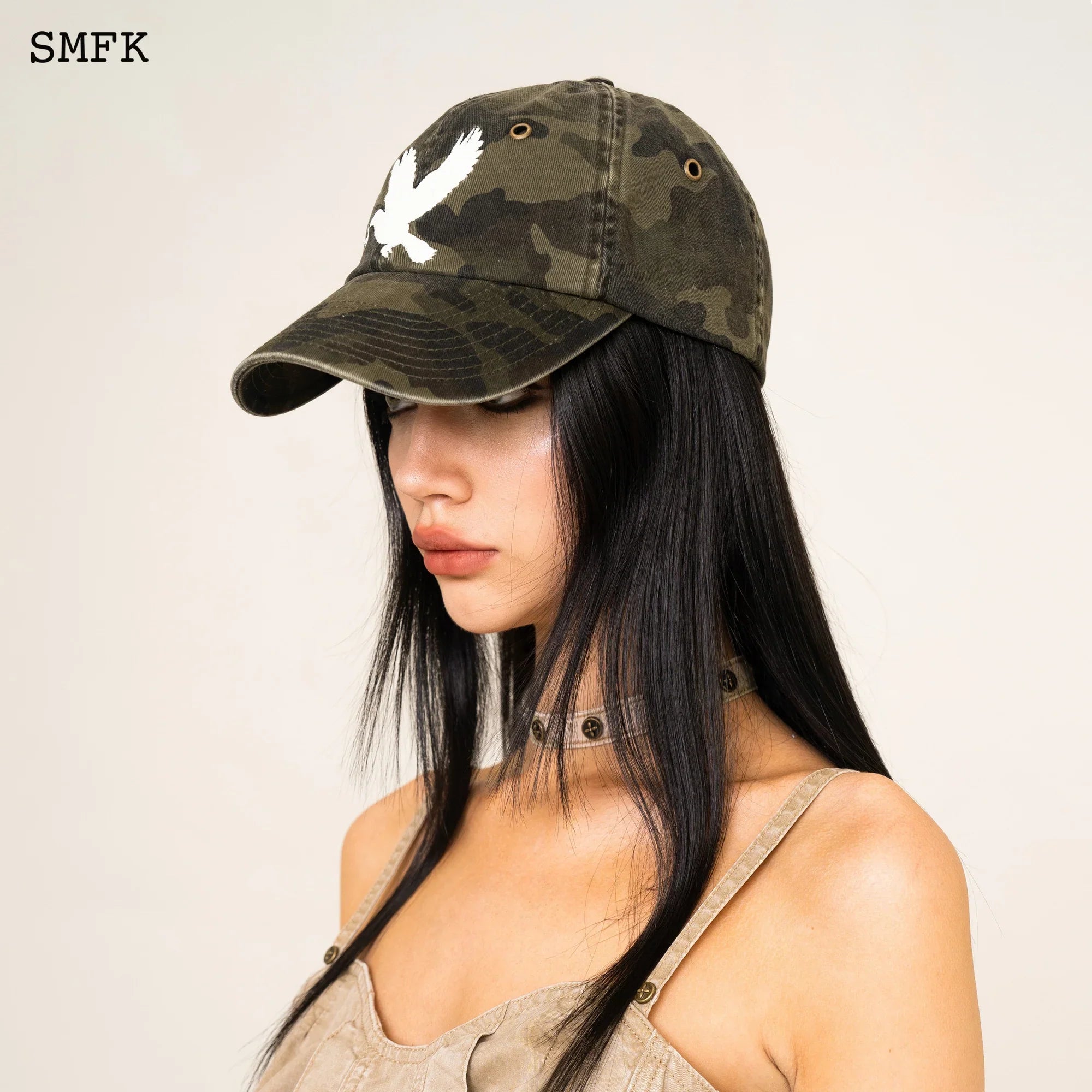 SMFK WILDWORLD CAMOUFLAGE STRAYING CAP H0003CM