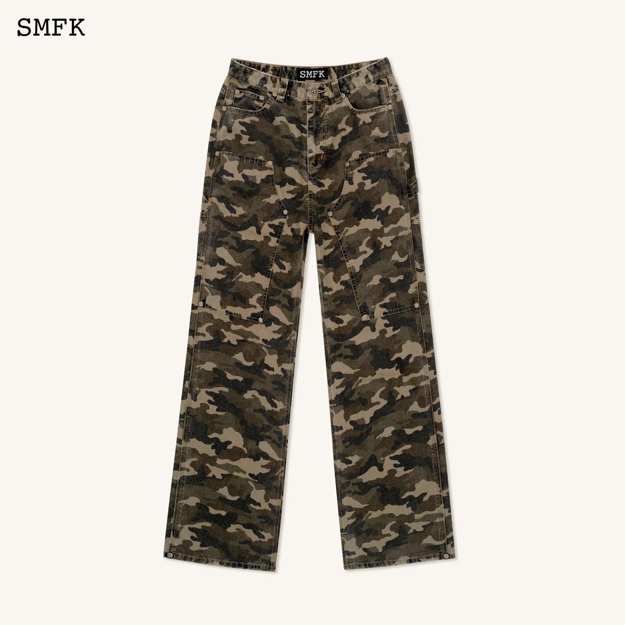 WILDWORLD LOGGING CAMOUFLAGE WORK WEAR PANTS