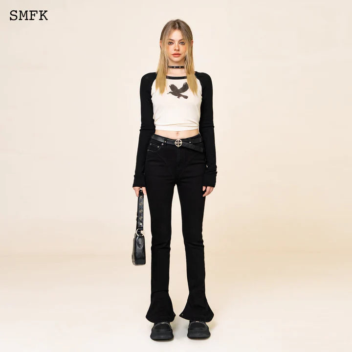 SMFK WILDWORLD PANDA WOOLEN TOP ULS04BW
