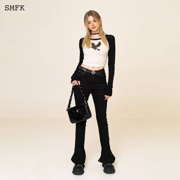 SMFK WILDWORLD PANDA WOOLEN TOP ULS04BW