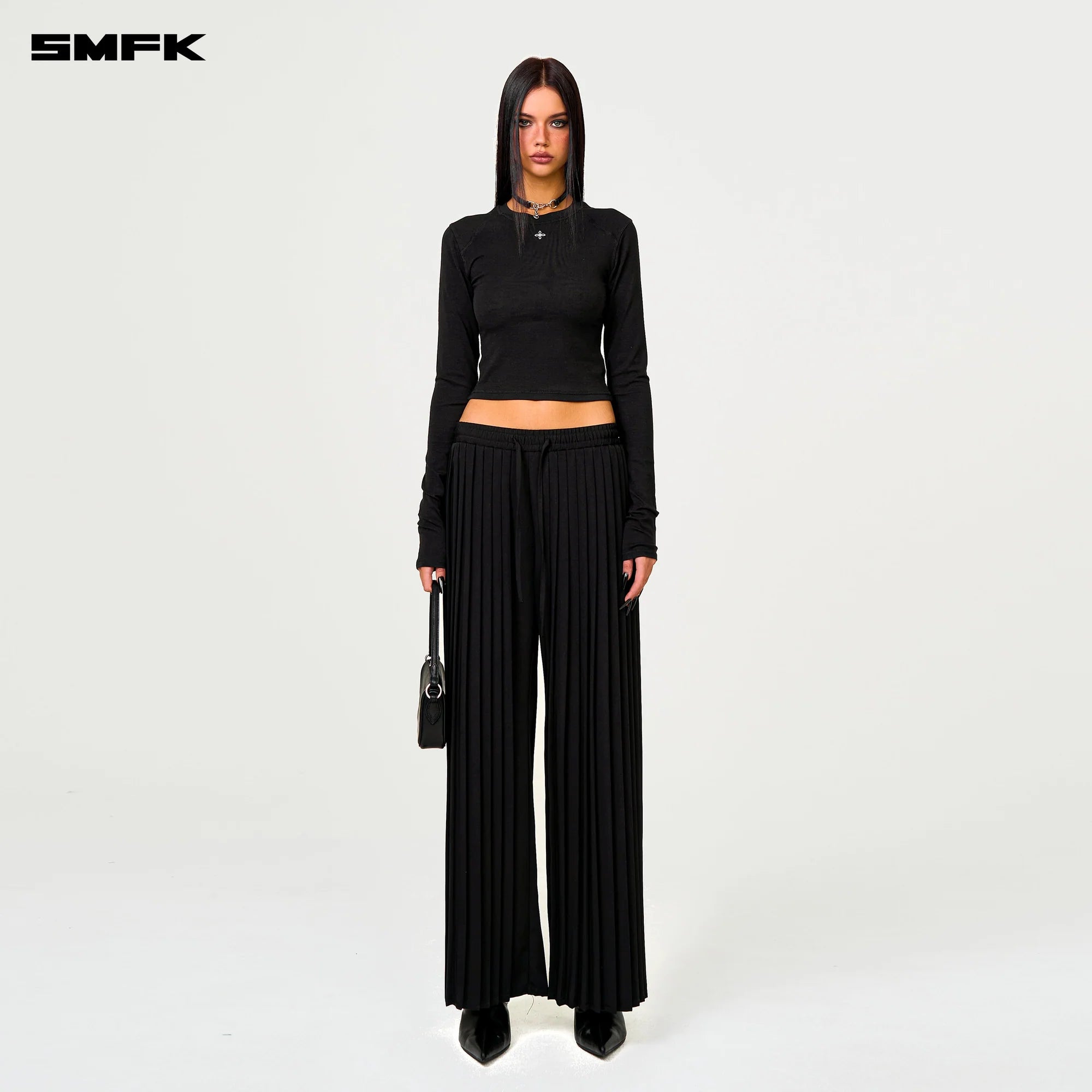 WILDWORLD PLEATED TROUSERS