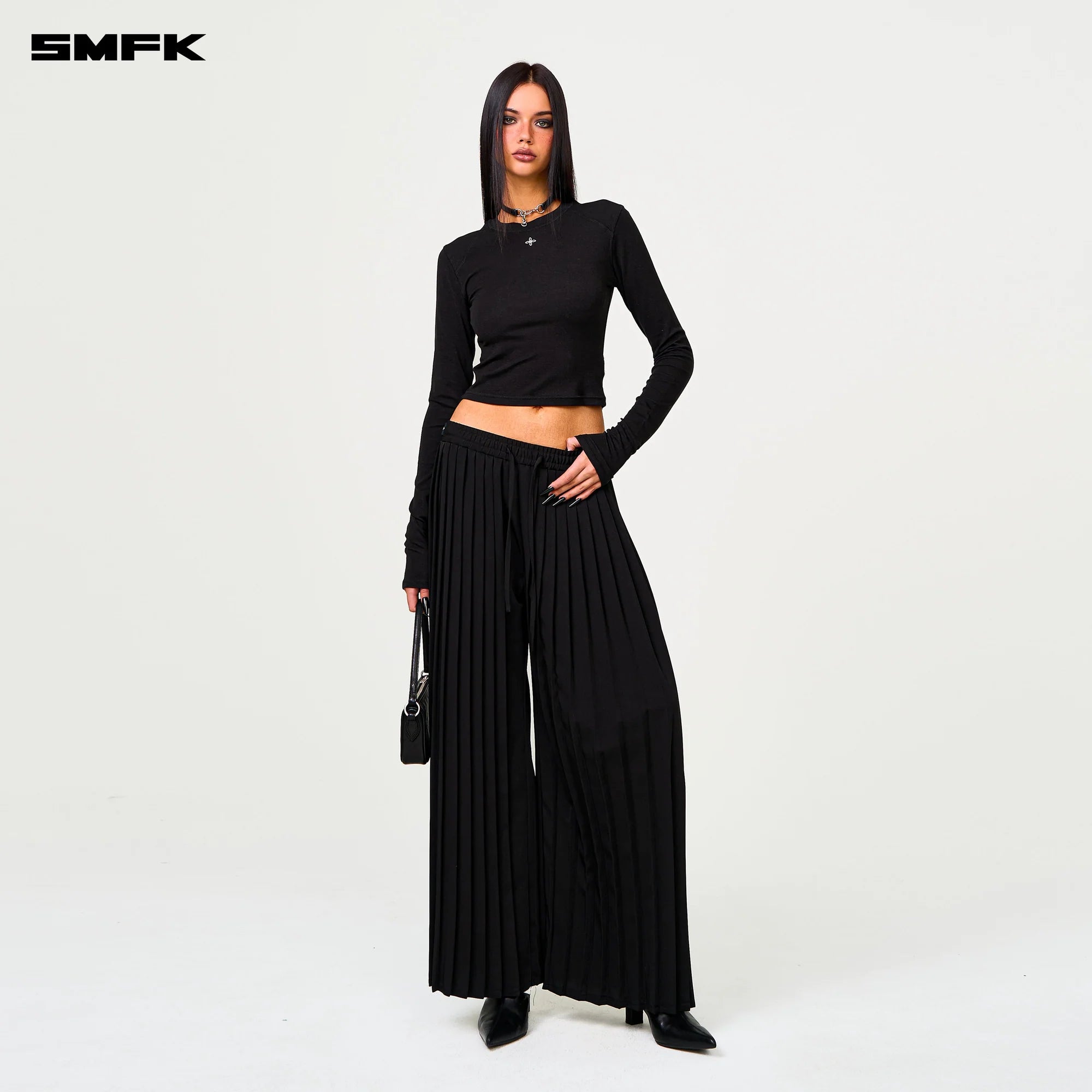 WILDWORLD PLEATED TROUSERS