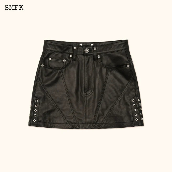 WILDWORLD ROCK SUEDE MID-WAIST MINI SKIRT DS002B1
