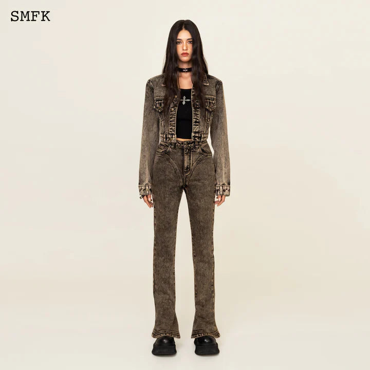 SMFK WILDWORLD TARPAN SUNSET DENIM JEANS UJ002YL