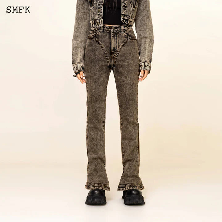 SMFK WILDWORLD TARPAN SUNSET DENIM JEANS UJ002YL