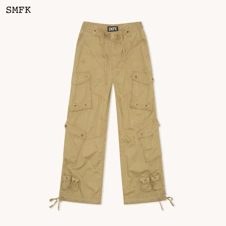 SMFK WILDWORLD VINTAGE PARATROOPER PANTS IN WHEAT UP010F
